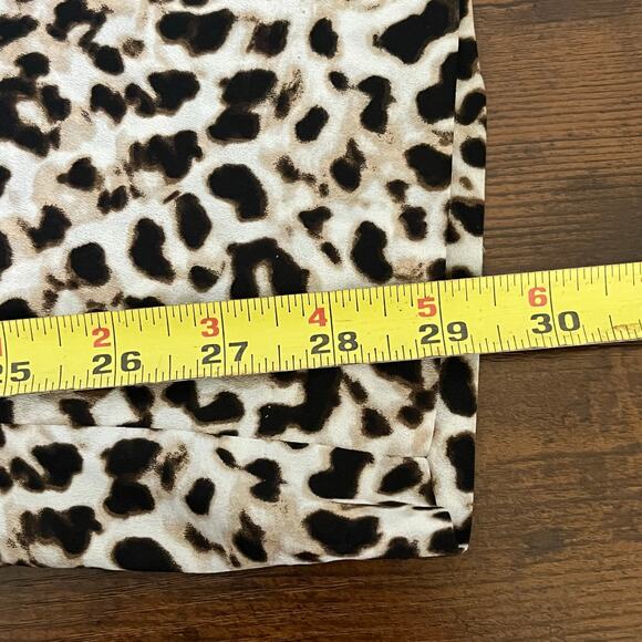 Calvin Klein Leopard Print Loose Fit Lounge Pants with Drawstring Size XL - Picture 9 of 9